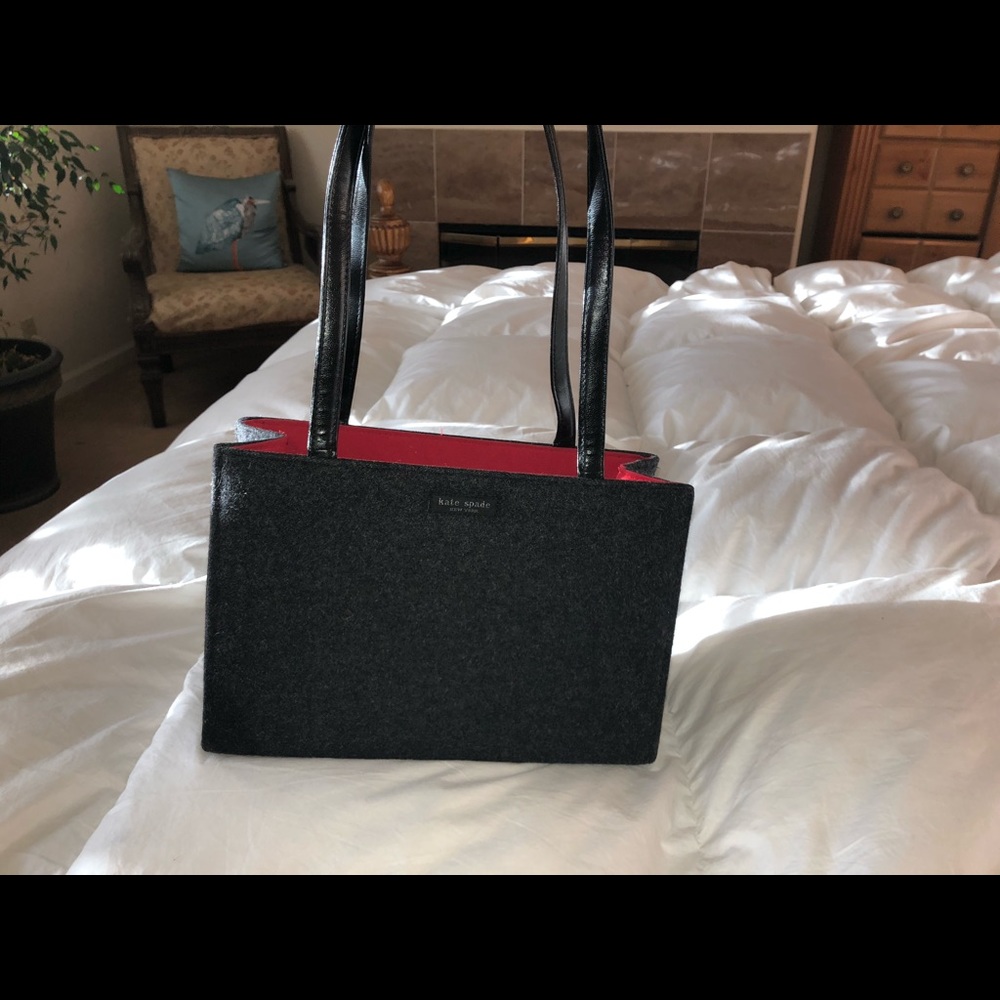 Kate Spade felt bag